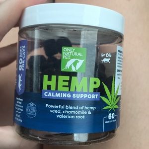 Only natural pet hemp calming support